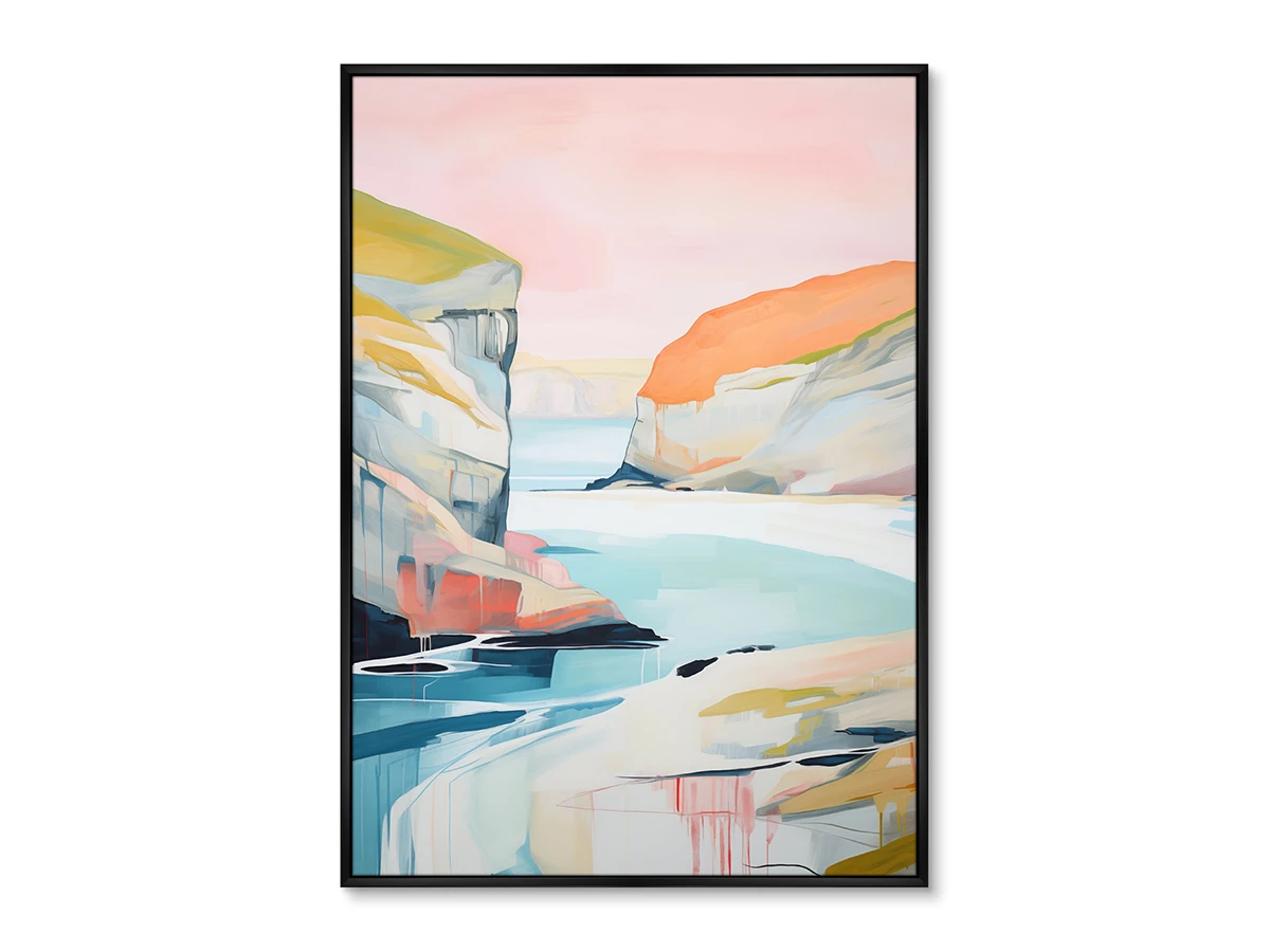 Набор из 2-х репродукций картин на холсте Морской пейзаж, 2024г. 919728  - фото 4