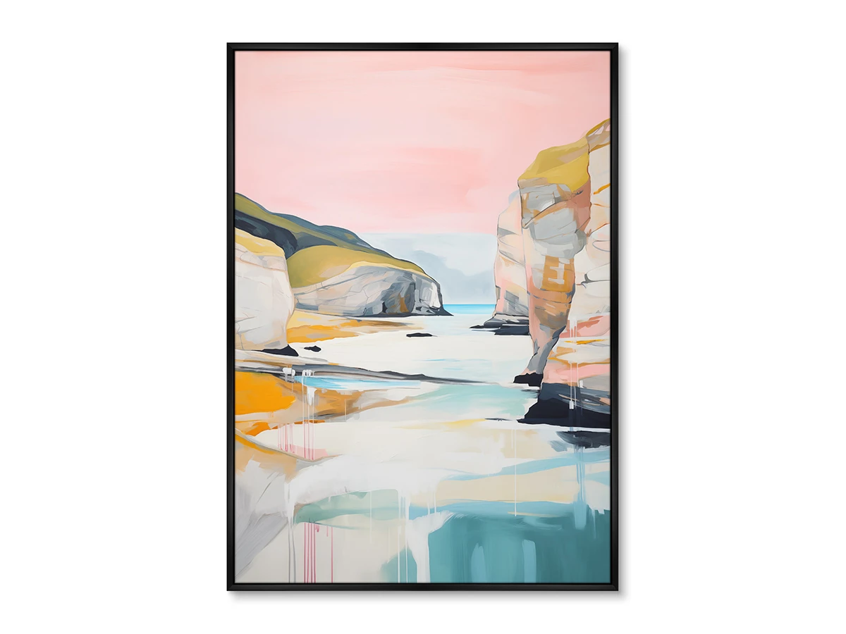 Набор из 2-х репродукций картин на холсте Морской пейзаж, 2024г. 919728  - фото 3