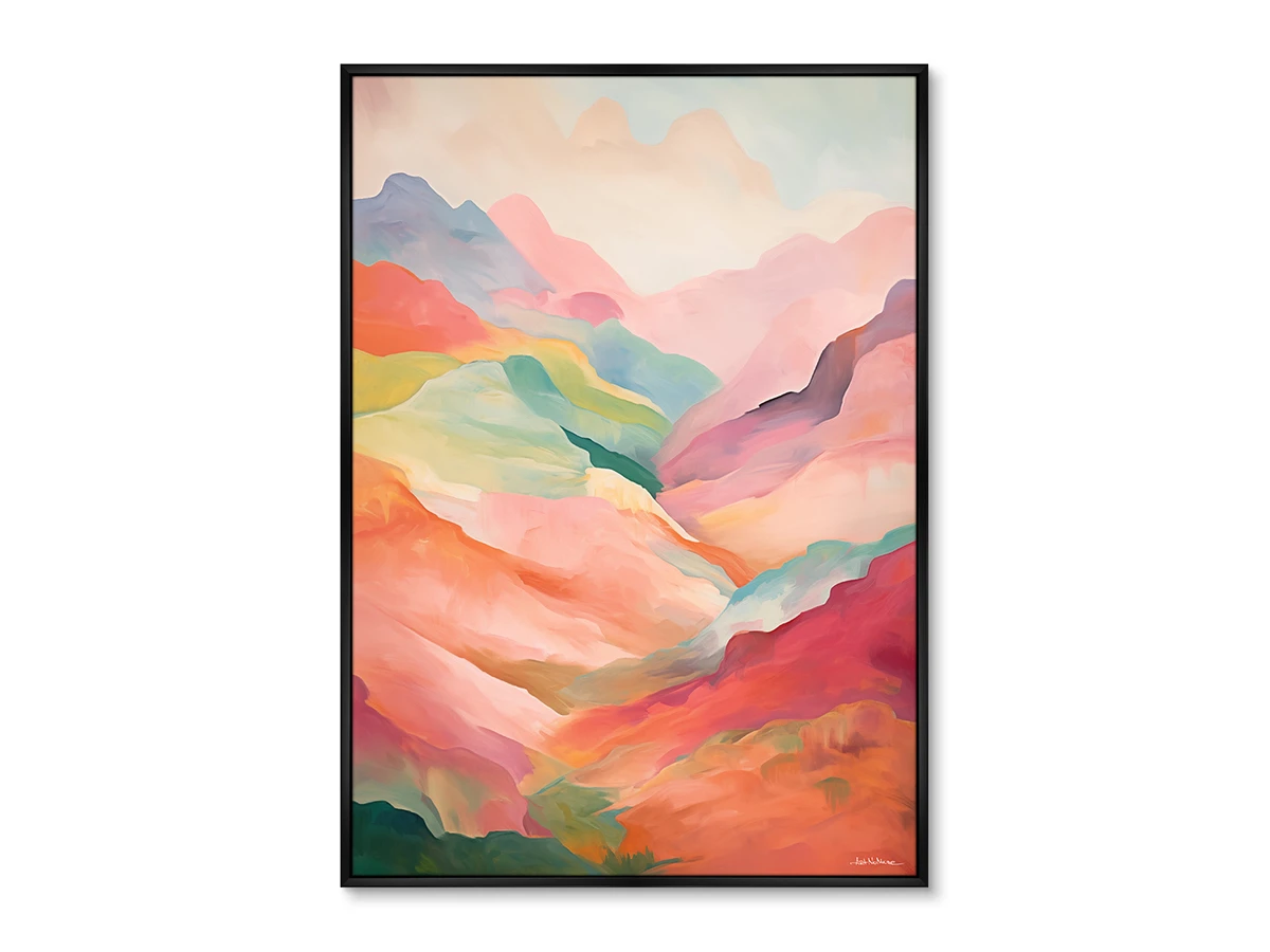 Набор из 2-х репродукций картин на холсте Landscape collection, The hills, 2024г. 919785  - фото 3