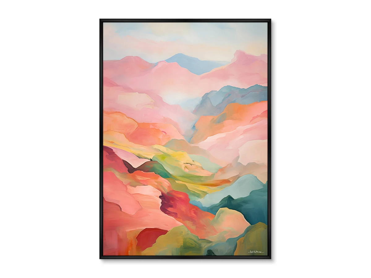 Набор из 2-х репродукций картин на холсте Landscape collection, The hills, 2024г. 919785  - фото 4