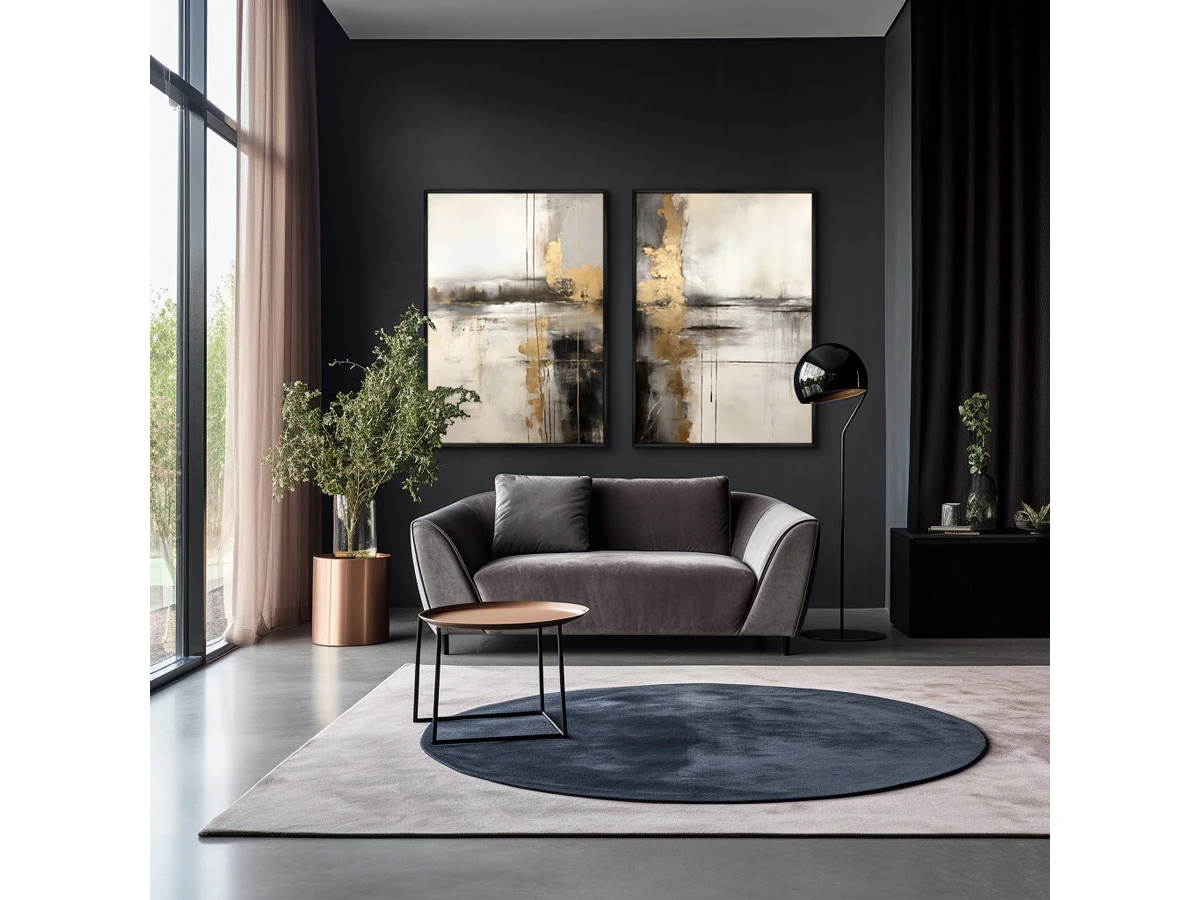 Набор из 2-х репродукций картин на холсте Landscape Collection, The lake, 2024г. 919833  - фото 5