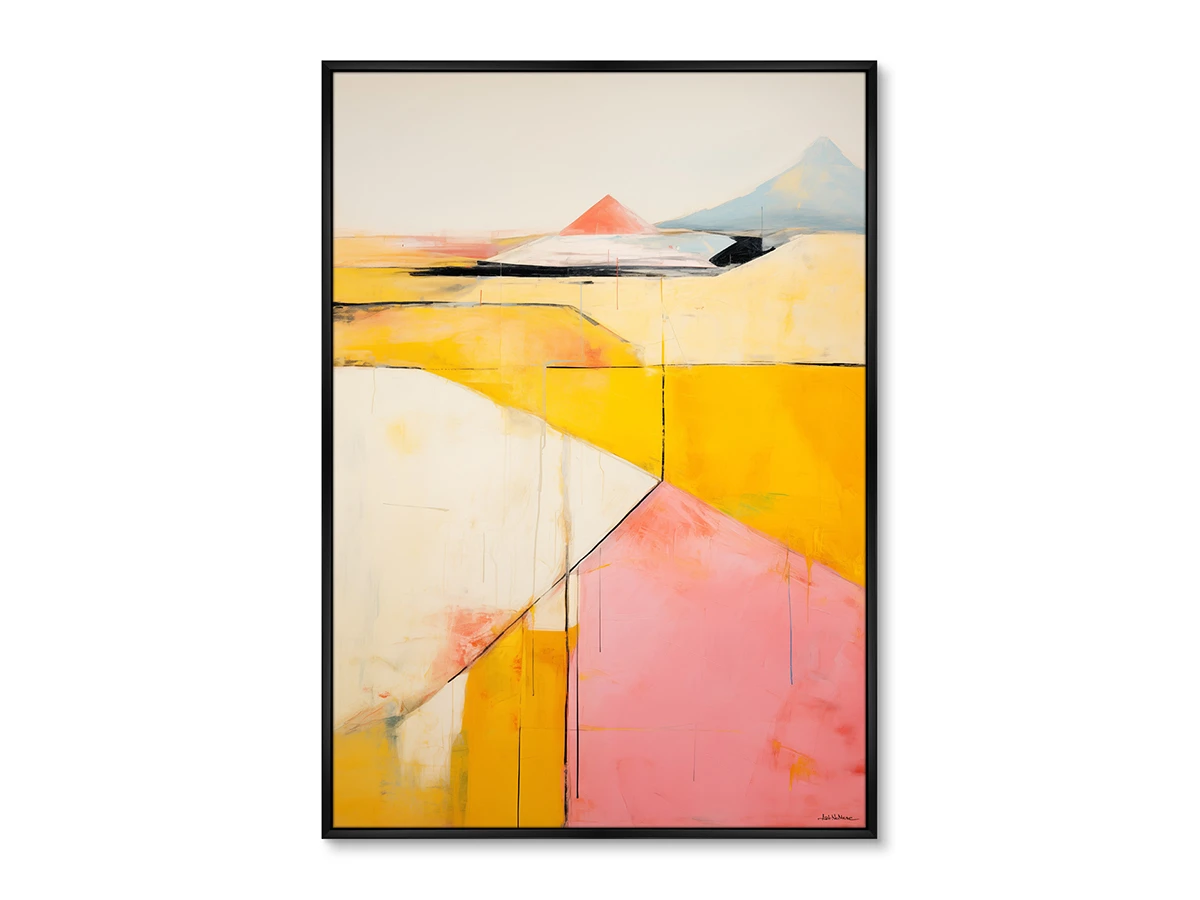 Набор из 2-х репродукций картин на холсте Landscape Collection, Valley of Pyrimids, 2024г. 919848  - фото 4