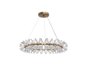 Люстра подвесная латунь