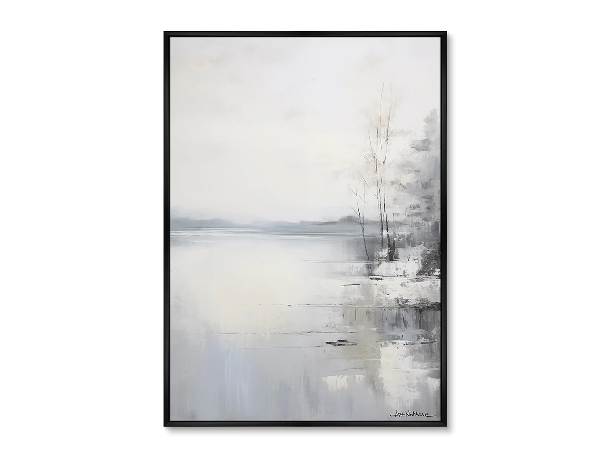 Набор из 2-х репродукций картин на холсте Весна, разлив, 2024г. 919883  - фото 4