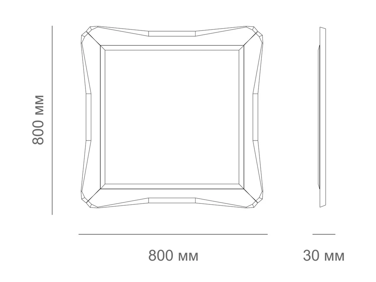 Зеркало FJORD 923180  - фото 3