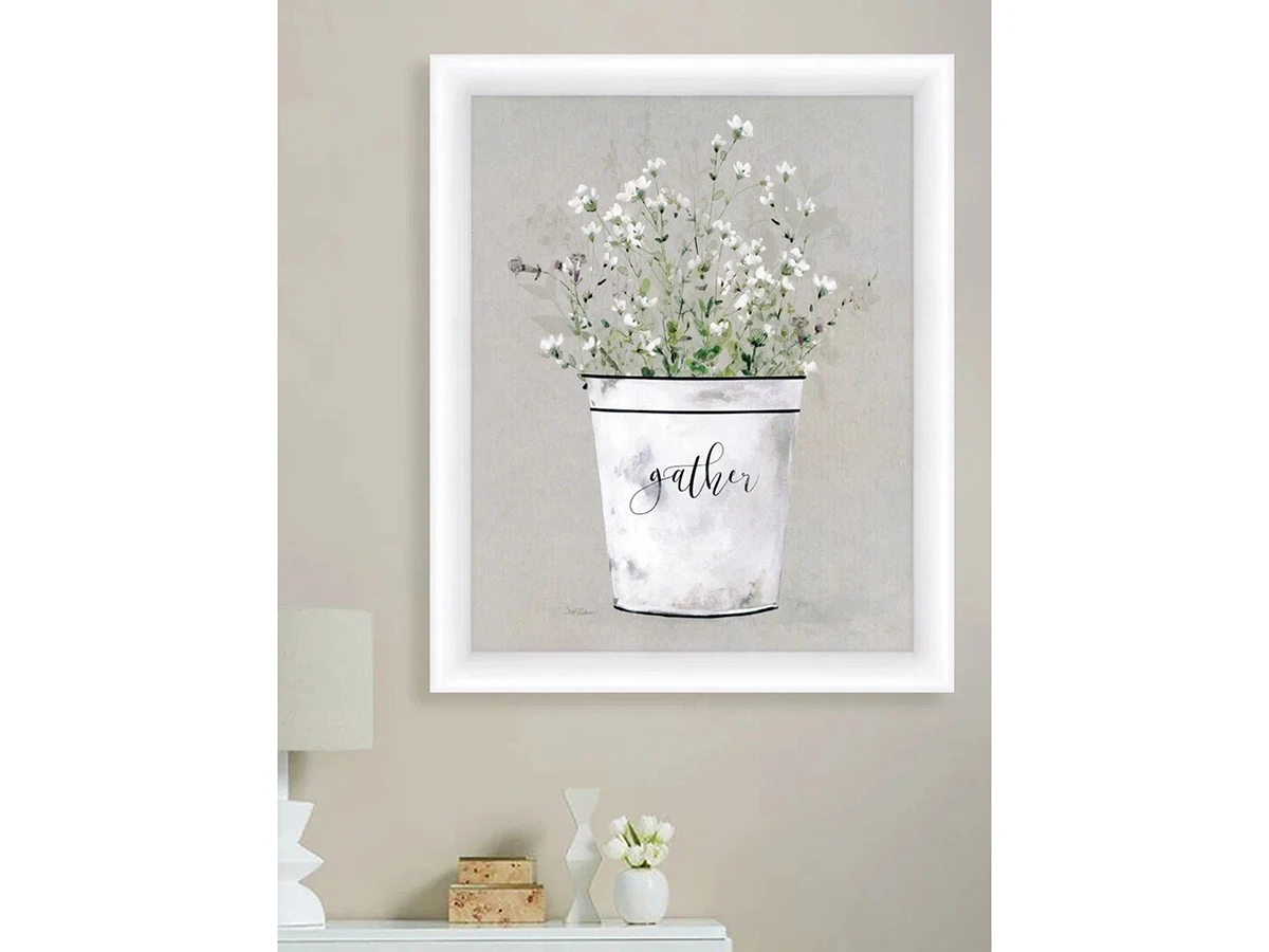 Картина Легкие белые цветы 923420  - фото 4