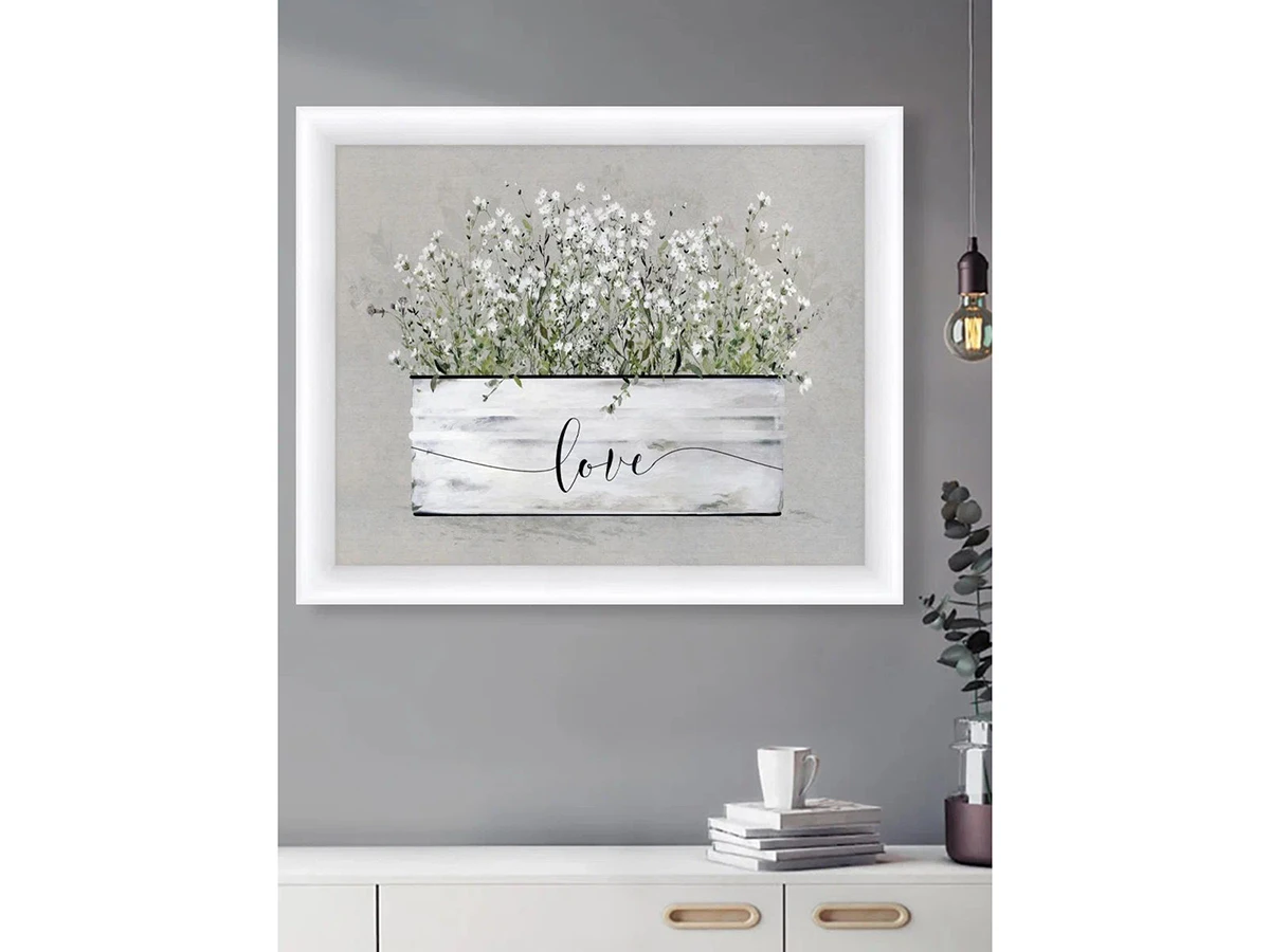 Картина Белые цветы 923431  - фото 4