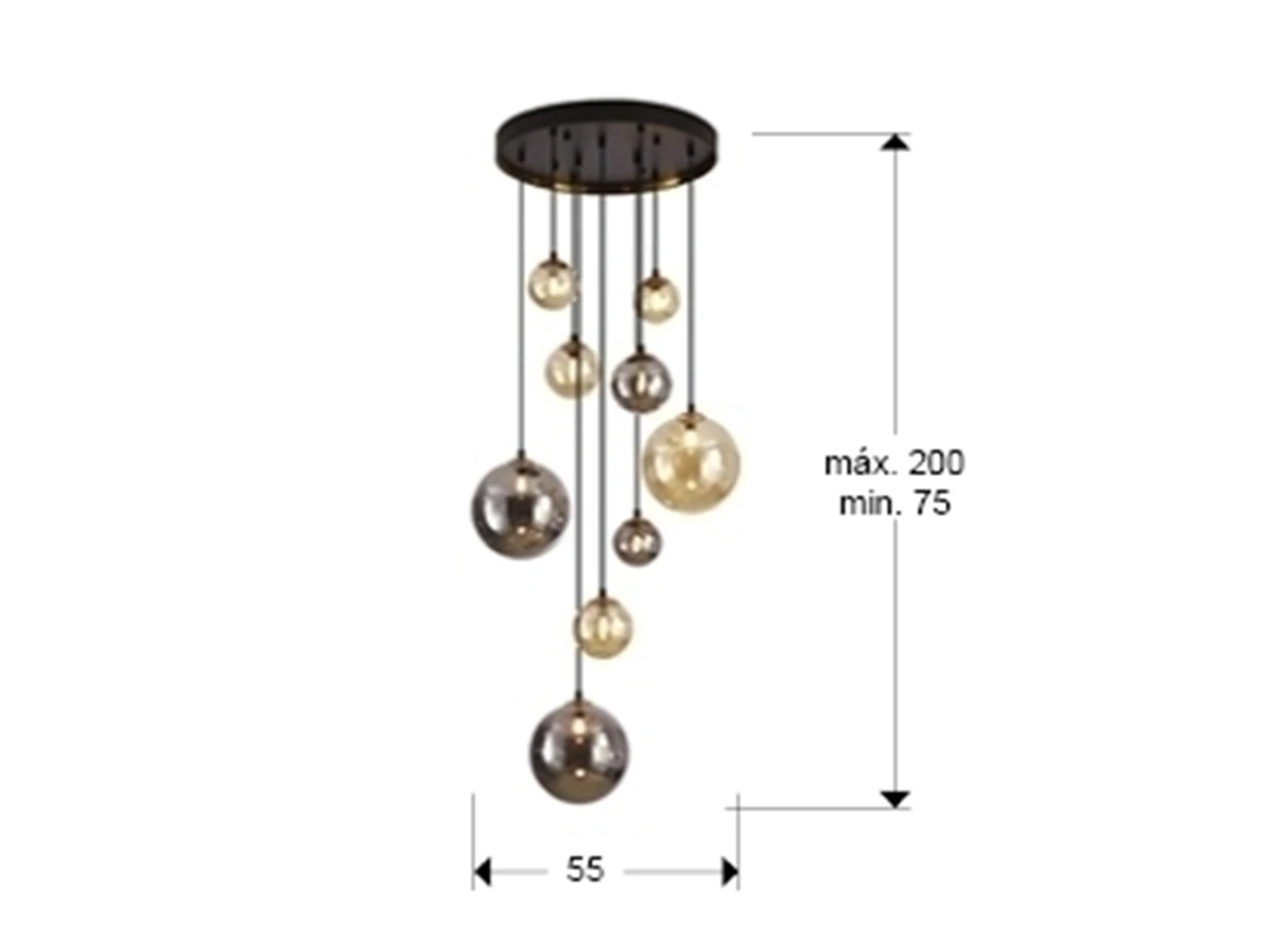 Люстра Dark 923433