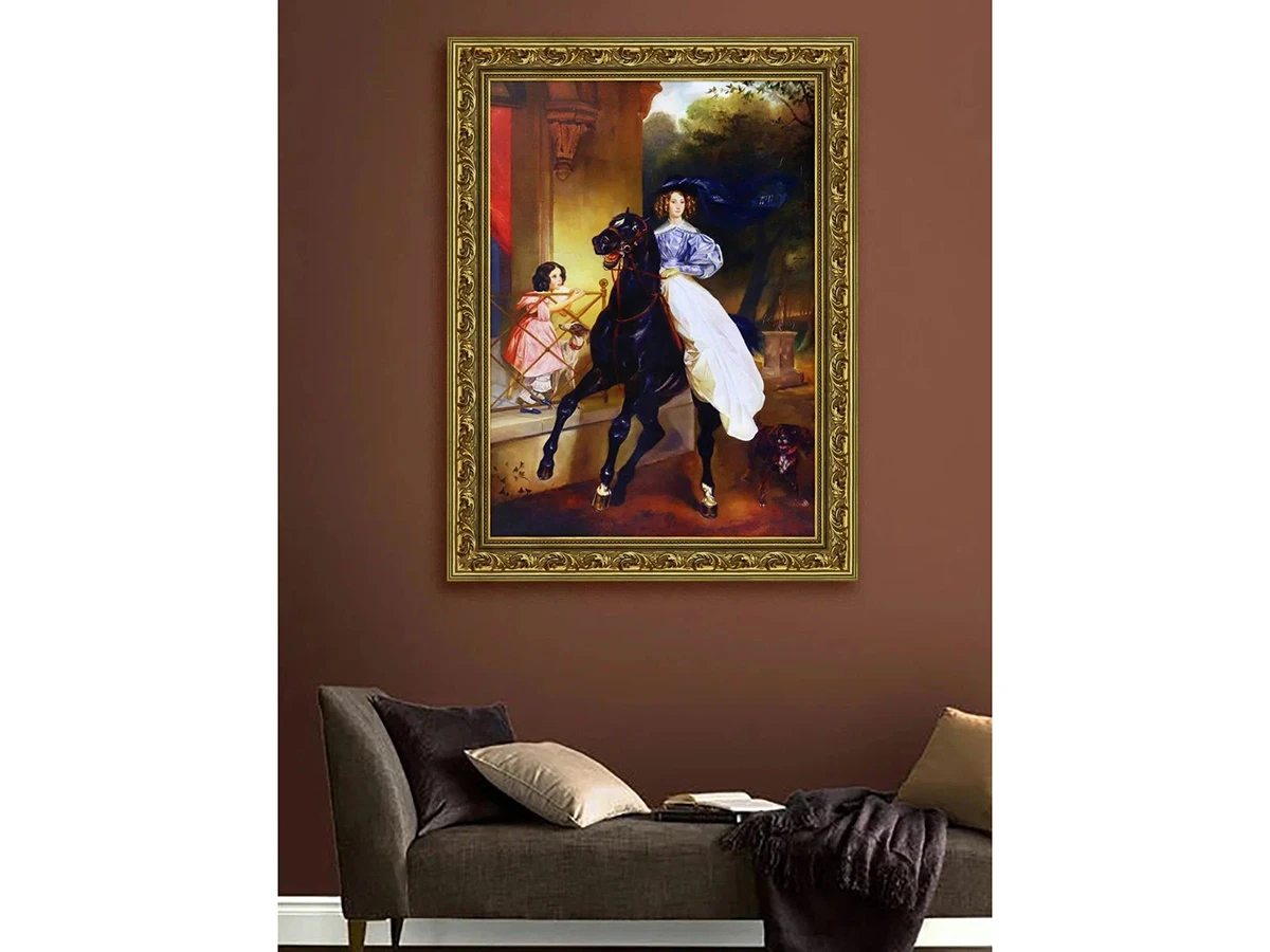 Репродукция картины Всадница 923448  - фото 5