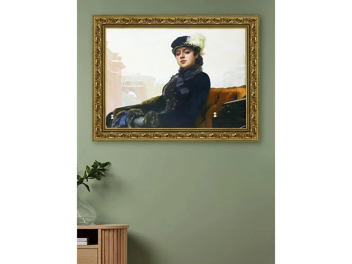 Репродукция картины Незнакомка 923454  - фото 4