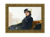 Репродукция картины Незнакомка