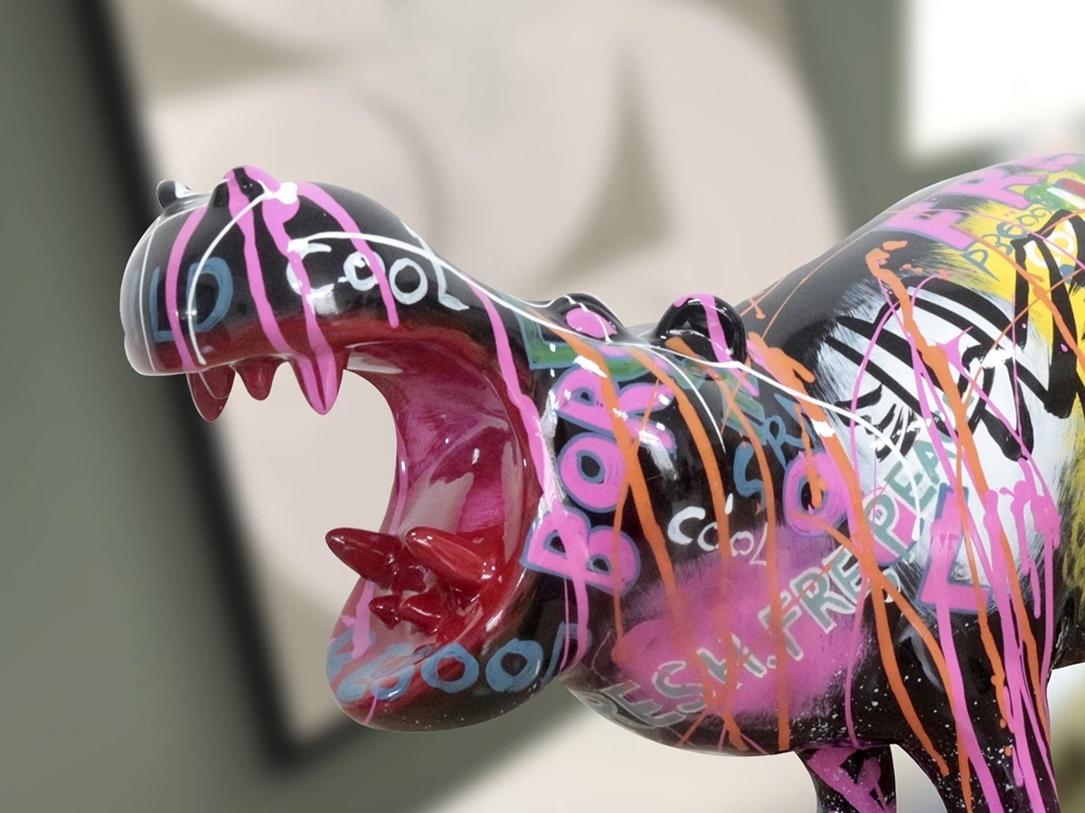 Фигурка бегемота GRAFITI 923495  - фото 4