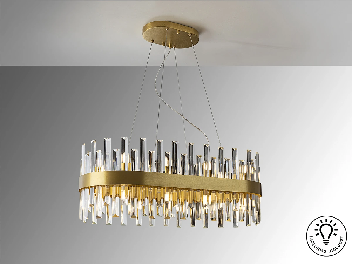 Люстра овальная Grace 923503  - фото 3