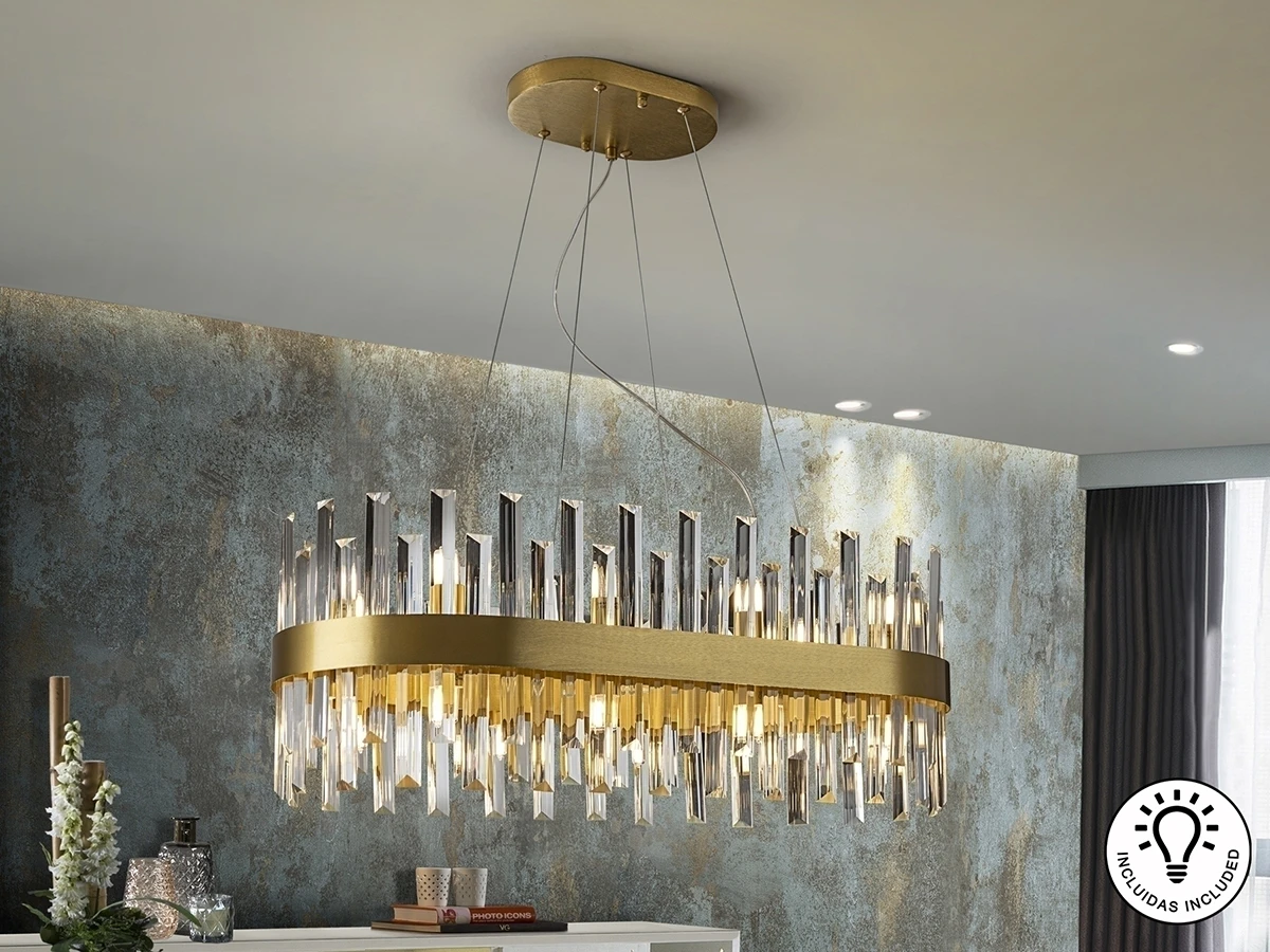 Люстра овальная Grace 923503  - фото 4