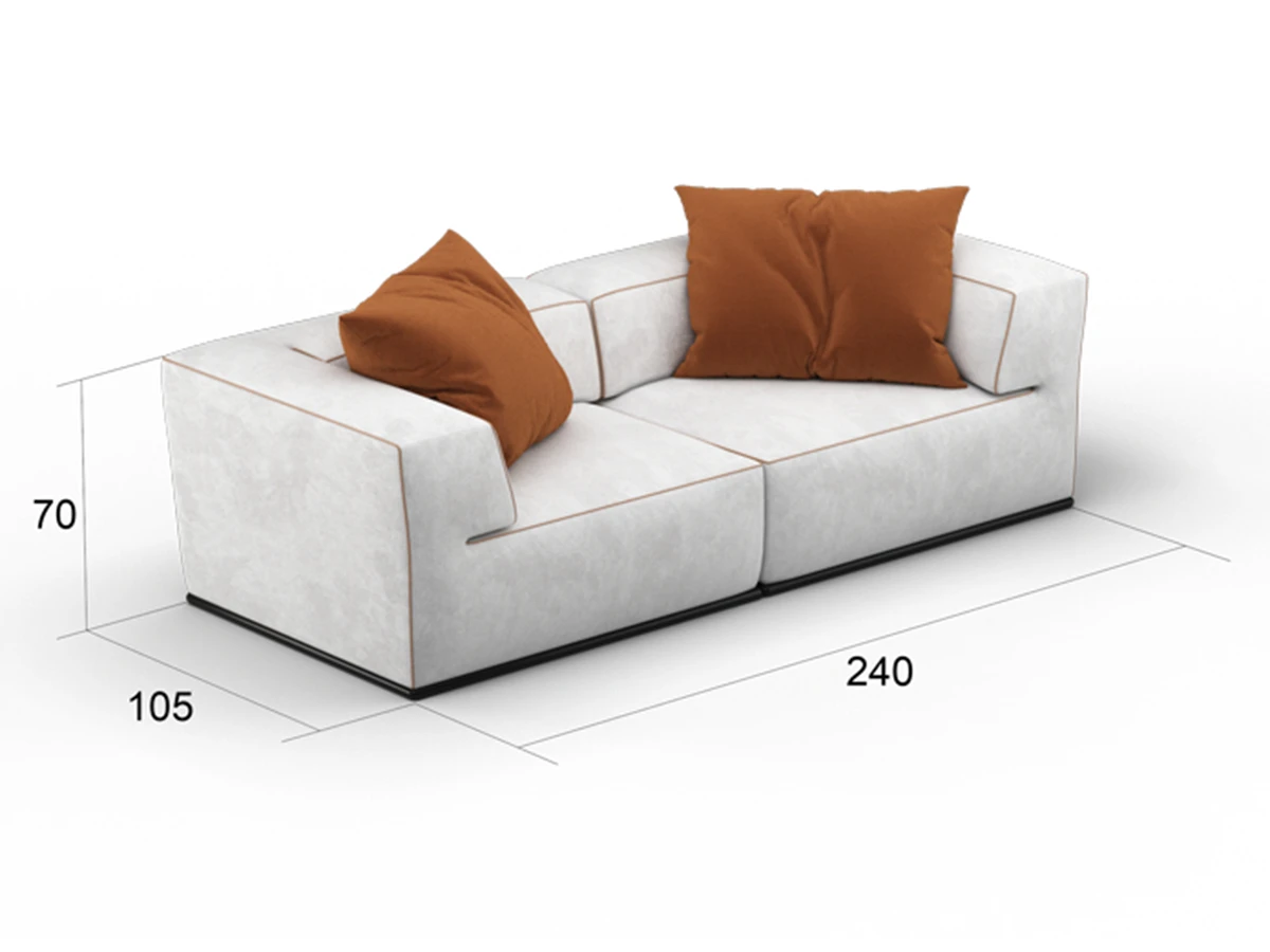 Дизайнерский диван Kano 923675  - фото 4