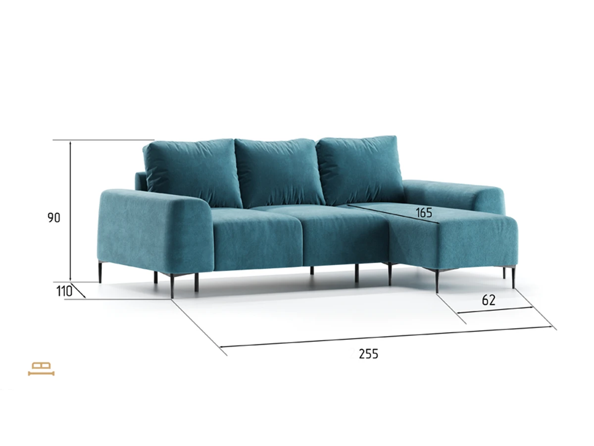 Диван Trento угловой раскладной 923749  - фото 5