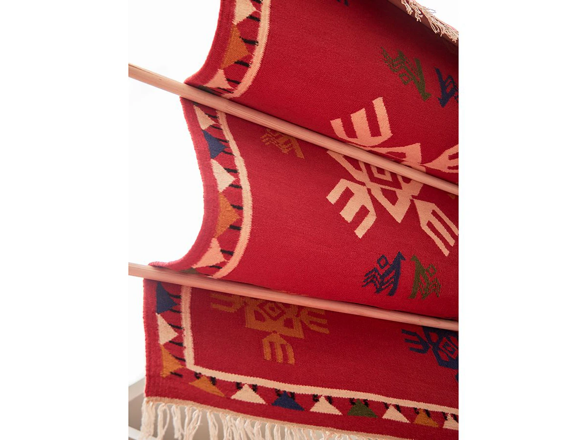 Ковер из шерсти по мотивам чувашских орнаментов 923916  - фото 6