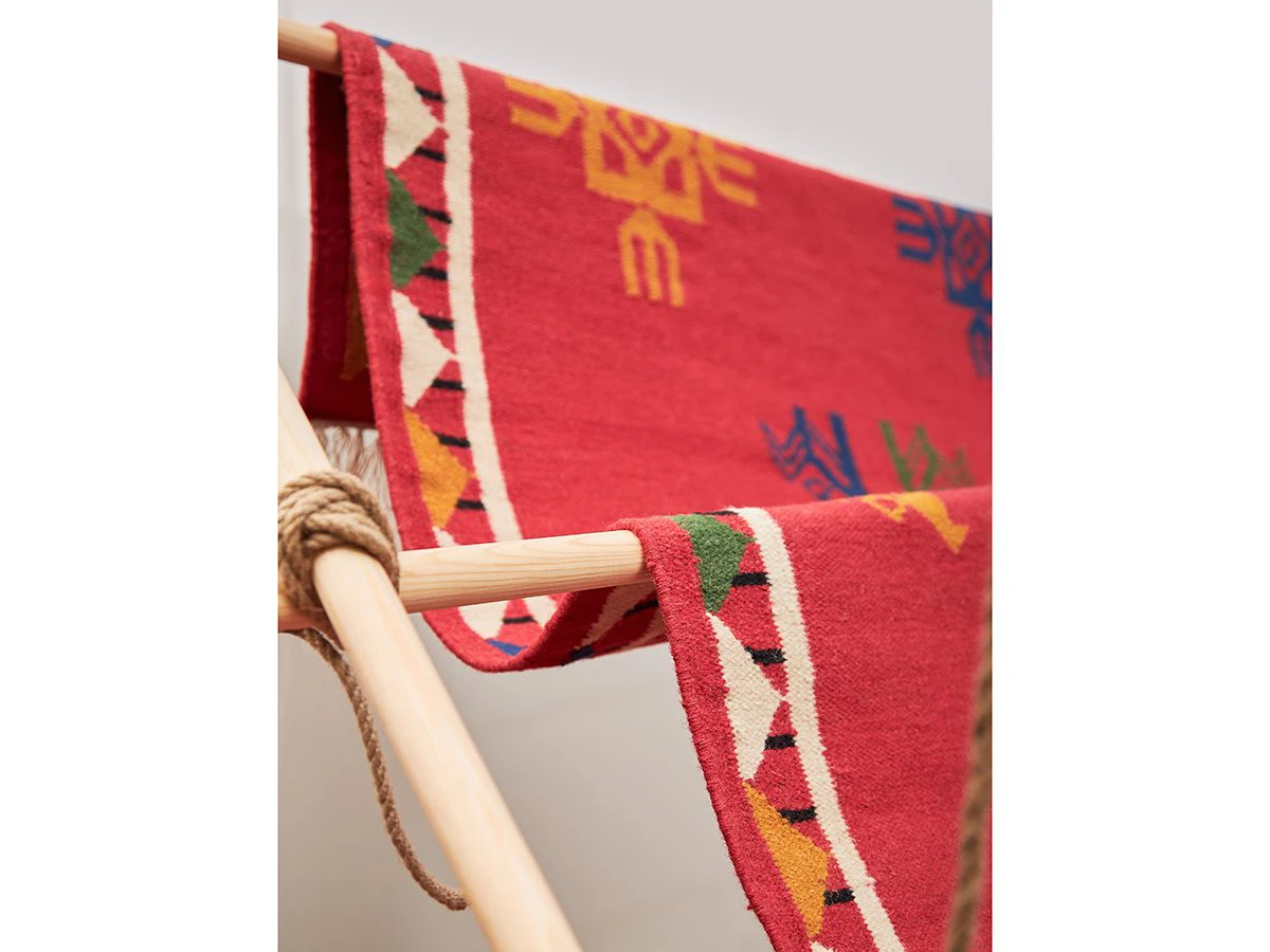 Ковер из шерсти по мотивам чувашских орнаментов 923950  - фото 3