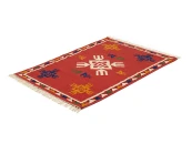 Ковер из шерсти по мотивам чувашских орнаментов