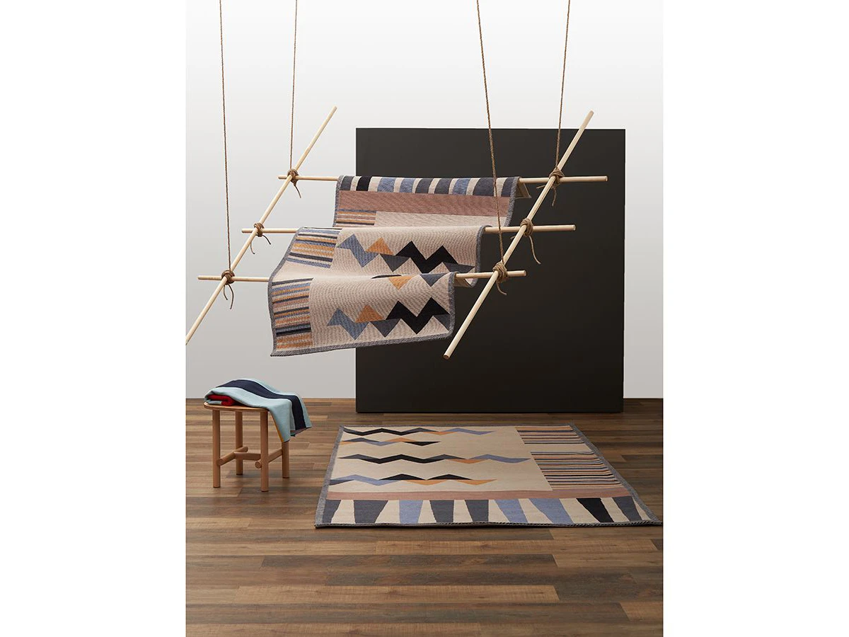 Ковер из хлопка по мотивам нанайских орнаментов 924047  - фото 7