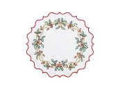 Набор из двух салфеток под приборы Festive wreath