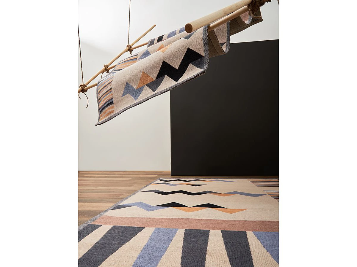 Ковер из хлопка по мотивам нанайских орнаментов 924064