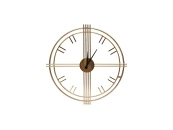 Часы настенные цвет золото d76см
