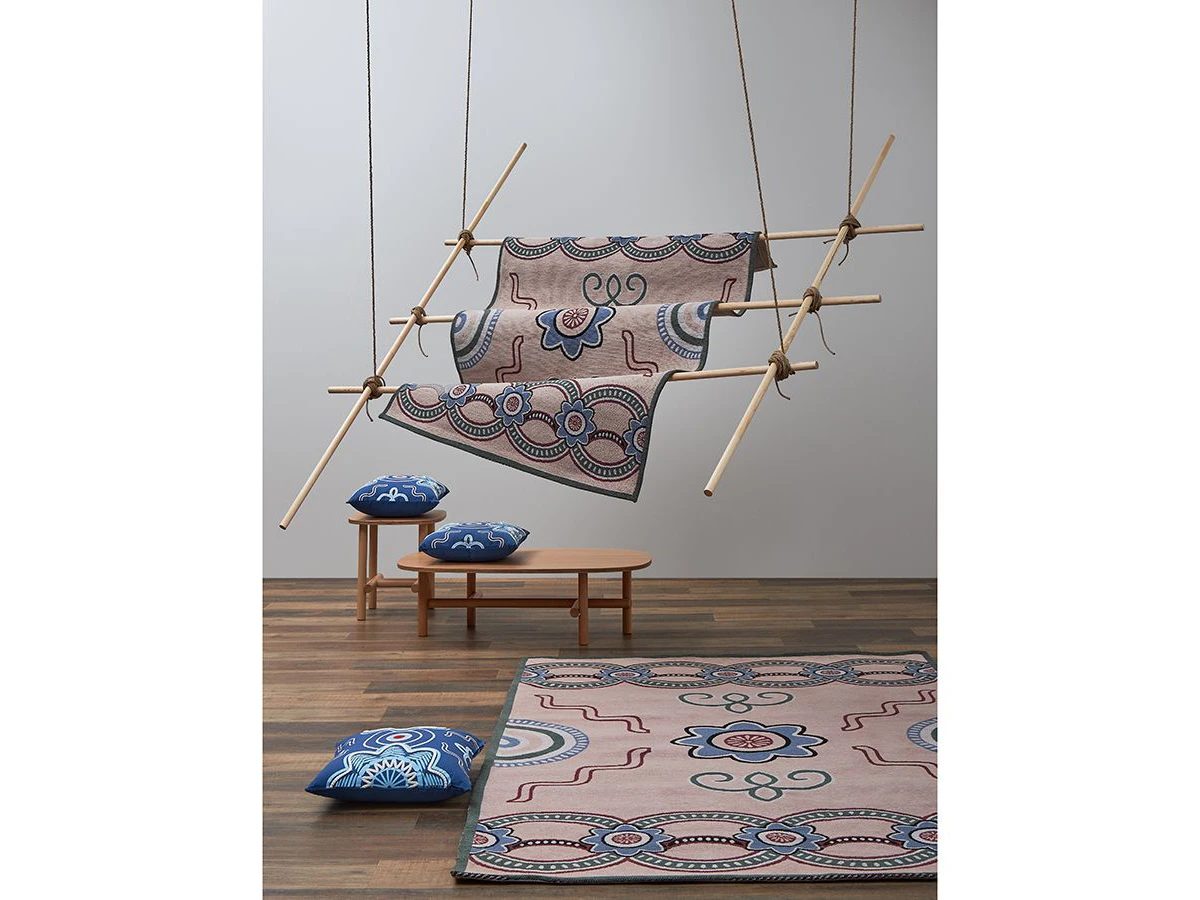 Ковер из хлопка по мотивам эвенских орнаментов 924083  - фото 7
