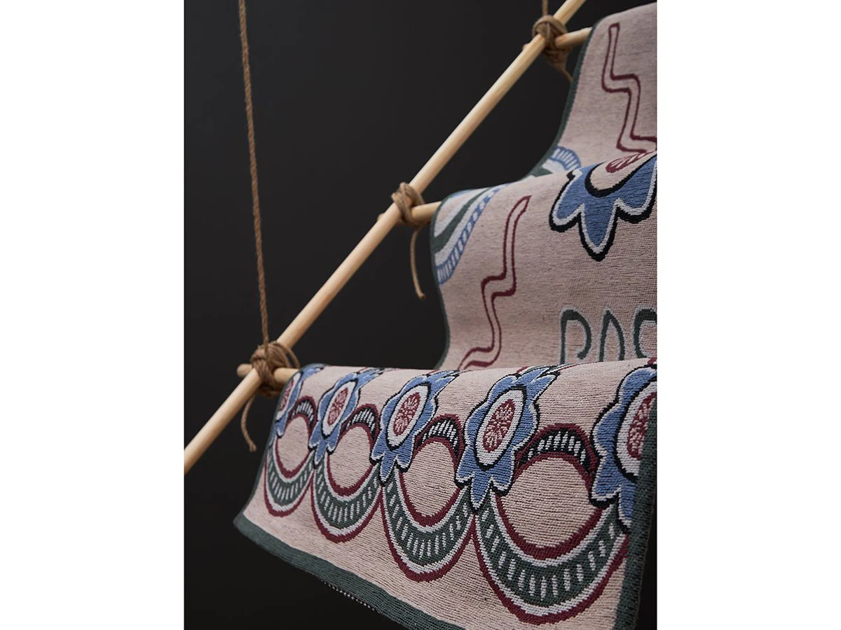 Ковер из хлопка по мотивам эвенских орнаментов 924083  - фото 5