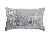Подушка с пайетками Арт Магнолия серый 30*50см