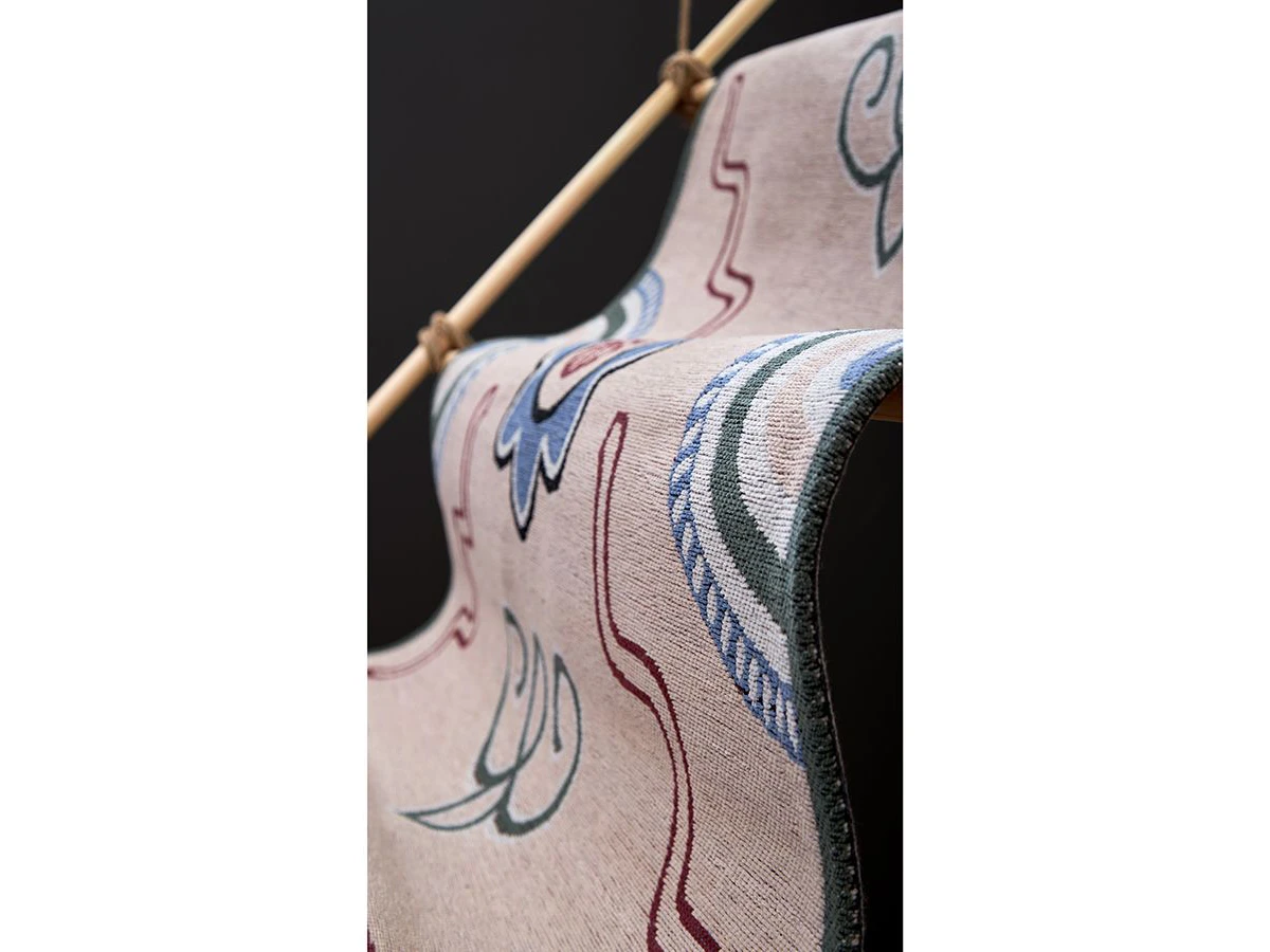 Ковер из хлопка по мотивам эвенских орнаментов 924115  - фото 6