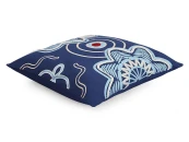 Подушка декоративная по мотивам эвенских орнаментов