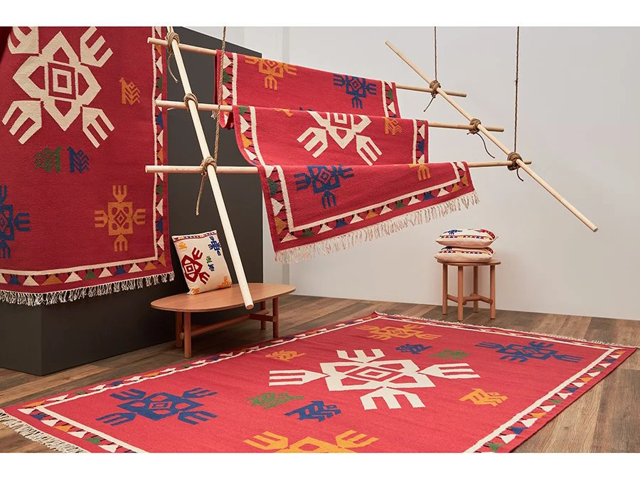 Подушка декоративная по мотивам чувашских орнаментов 924195  - фото 7