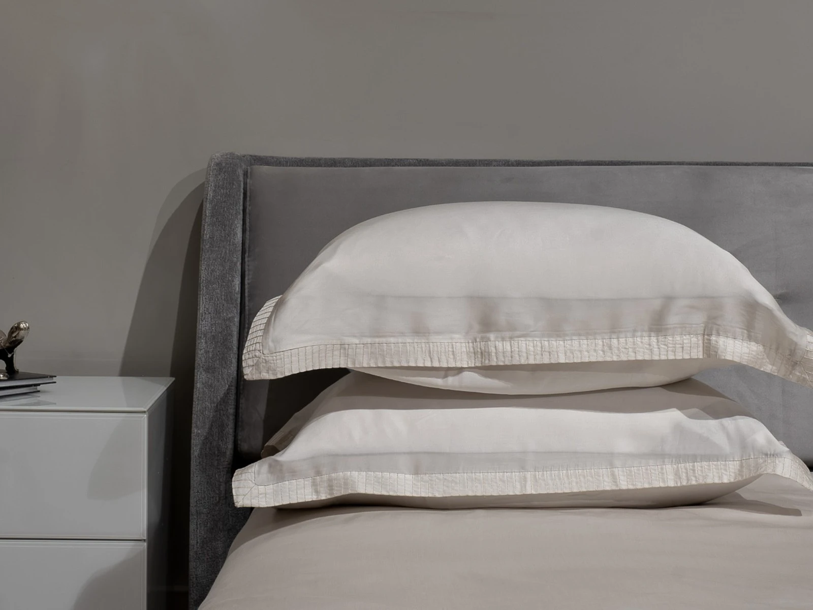 Простыня тенсель жемчужная 240*250 924198