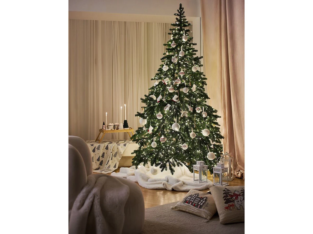 Набор ёлочных украшений Fluffy white, 3 шт. 924267  - фото 4