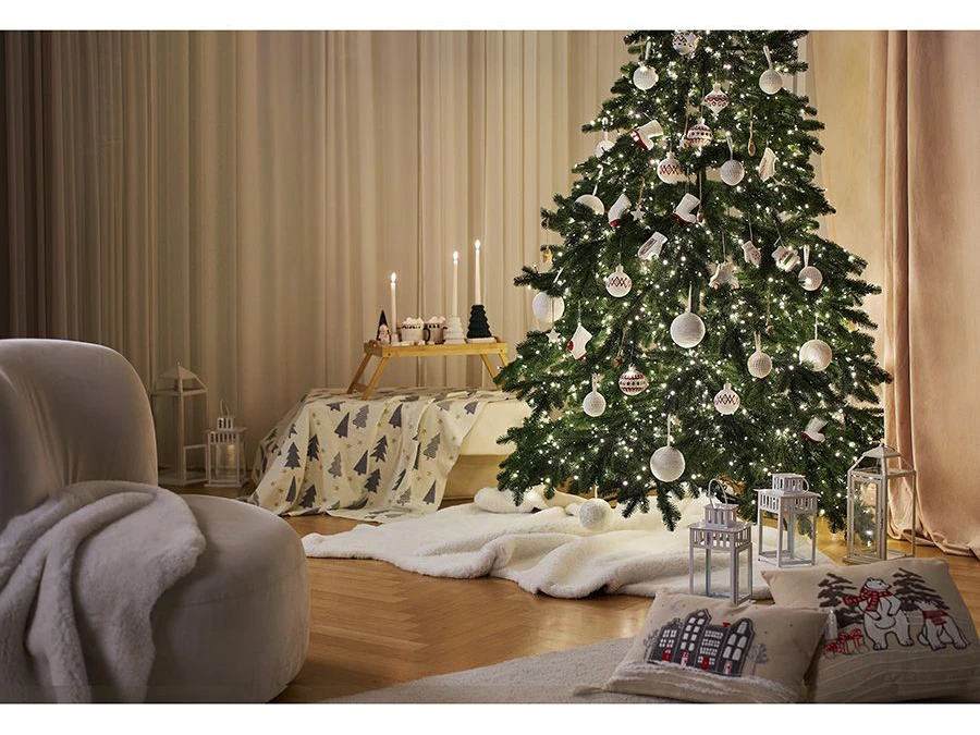 Набор ёлочных украшений Fluffy white, 3 шт. 924267  - фото 5