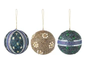 Набор ёлочных украшений Vivid moments, 3 шт.