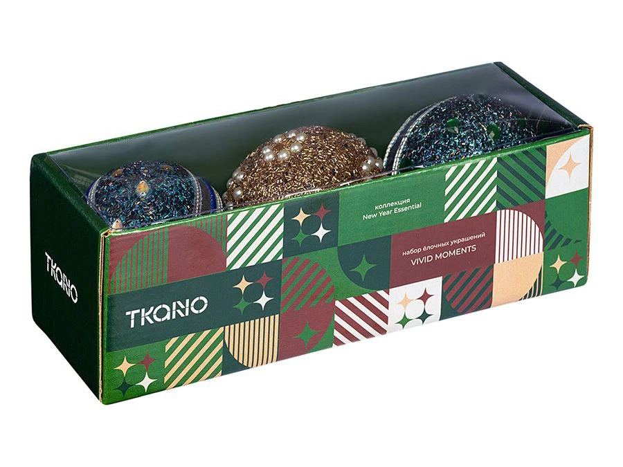 Набор ёлочных украшений Vivid moments, 3 шт. 924269  - фото 7