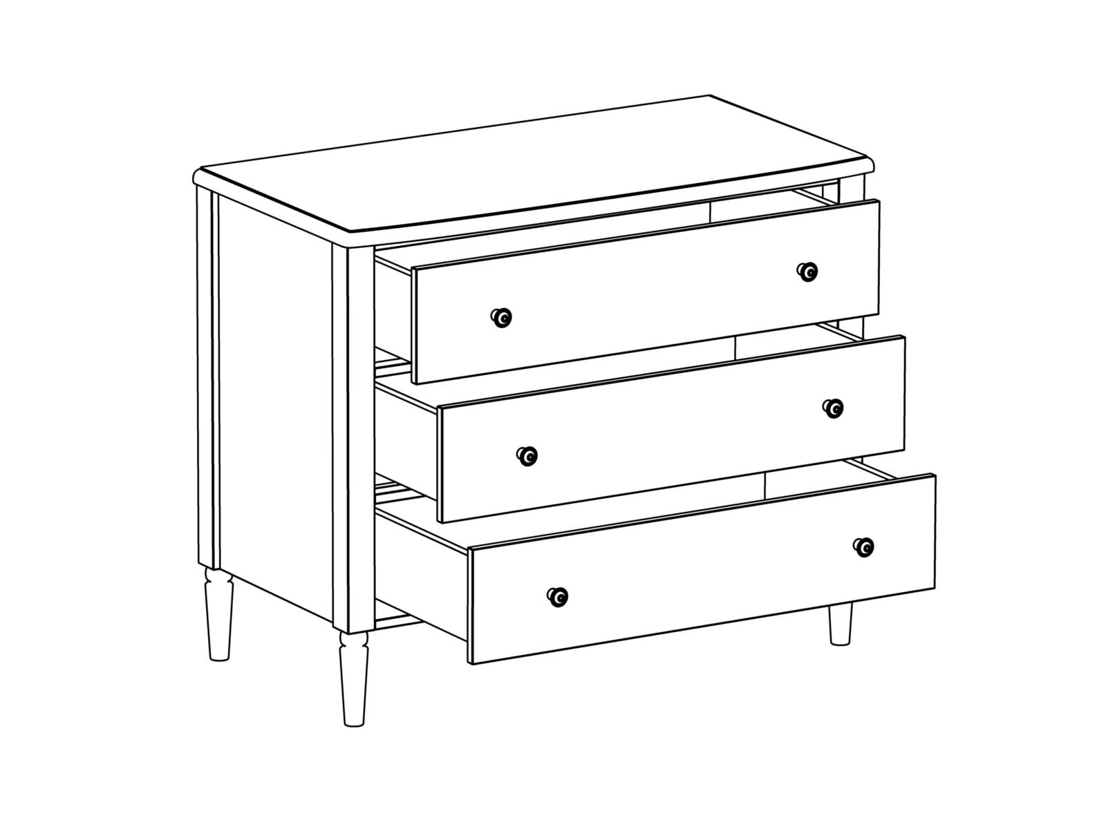 Комод Blues 924501  - фото 4