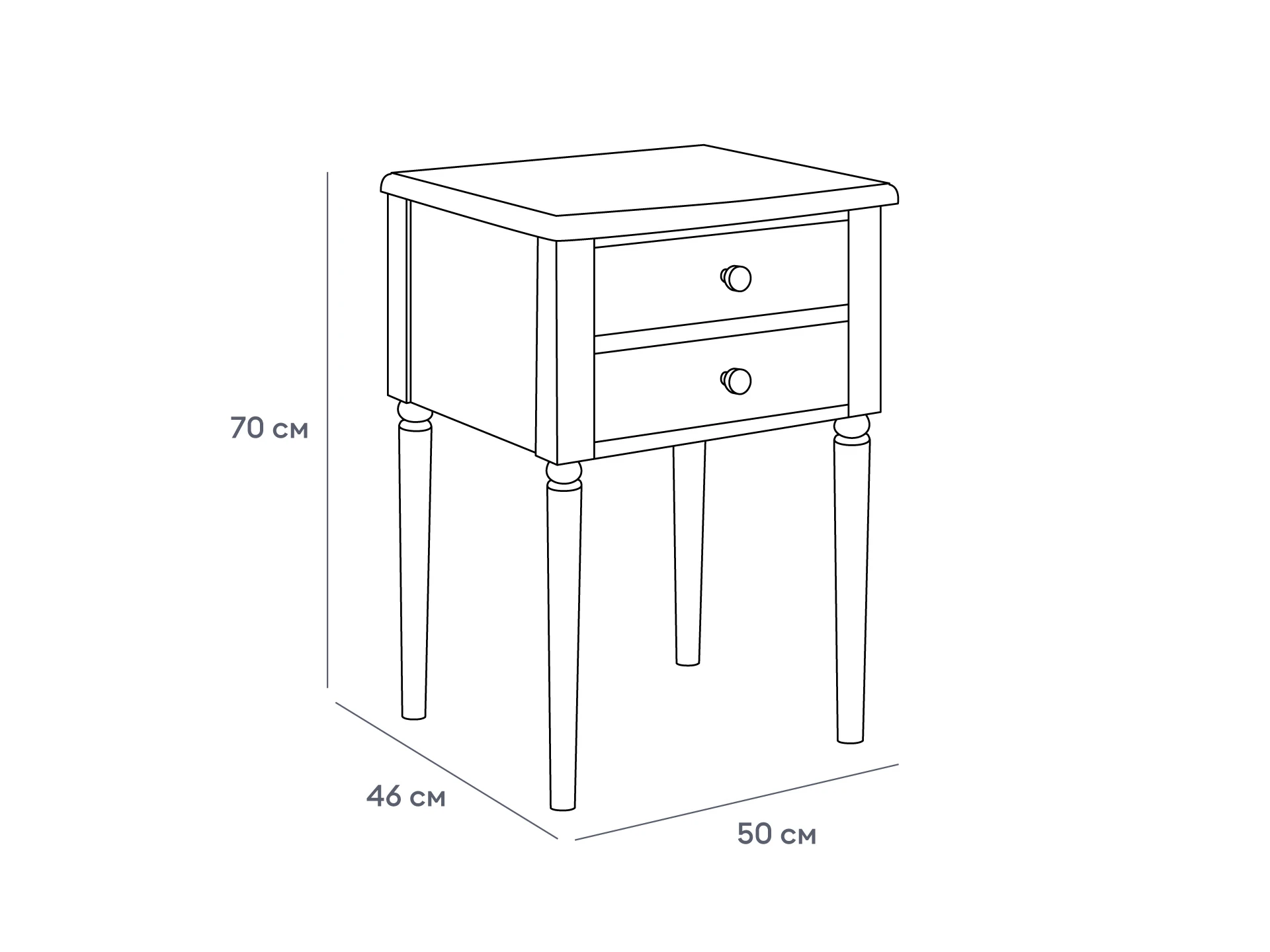 Тумба прикроватная Blues 924503  - фото 3