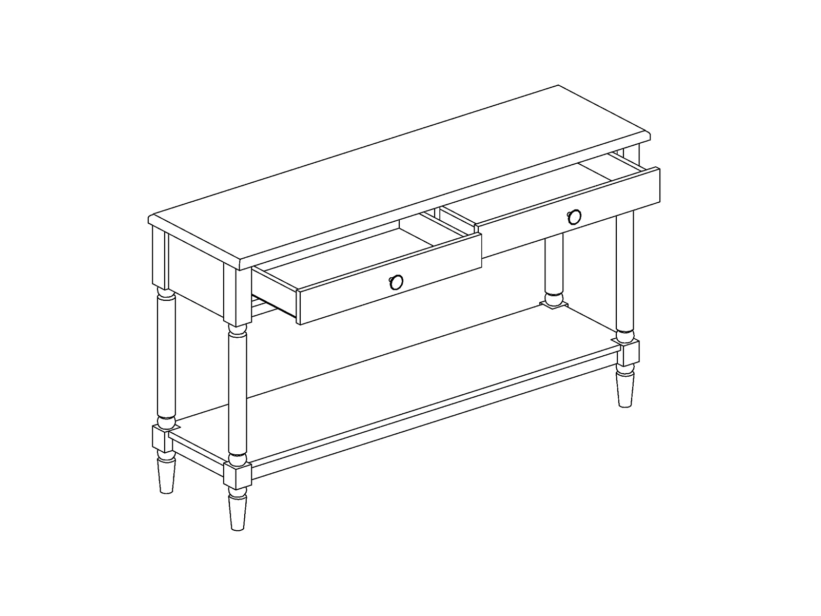 Стол консольный Blues 924608  - фото 6