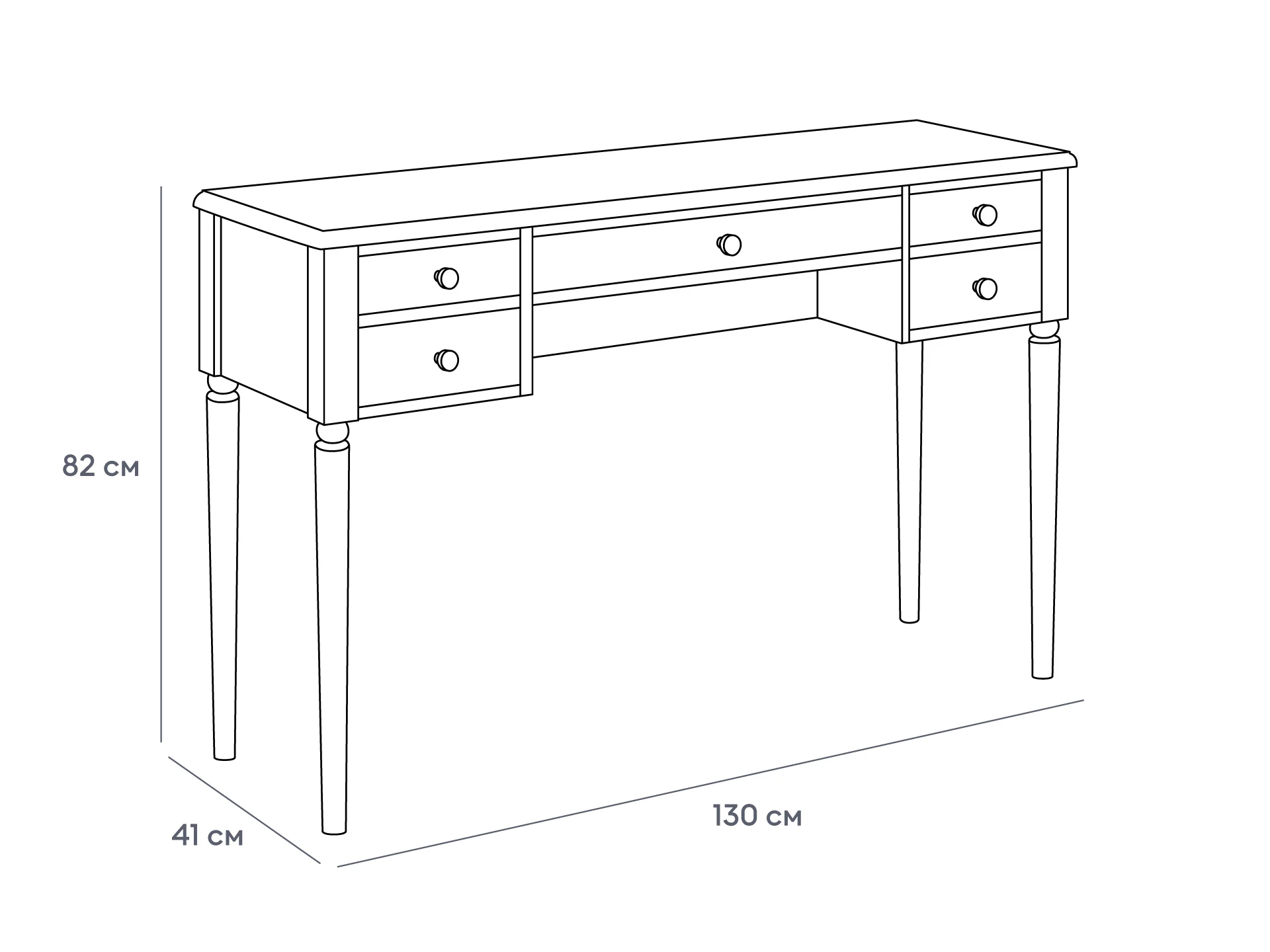 Туалетный столик Blues 924659  - фото 6