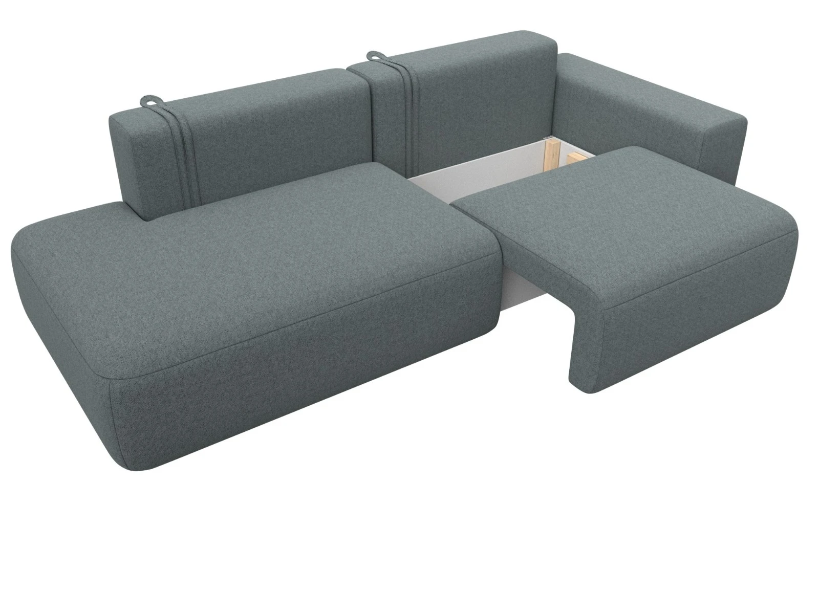 Диван прямой Лига-036 НПБ Модерн подлокотник справа 924878  - фото 7