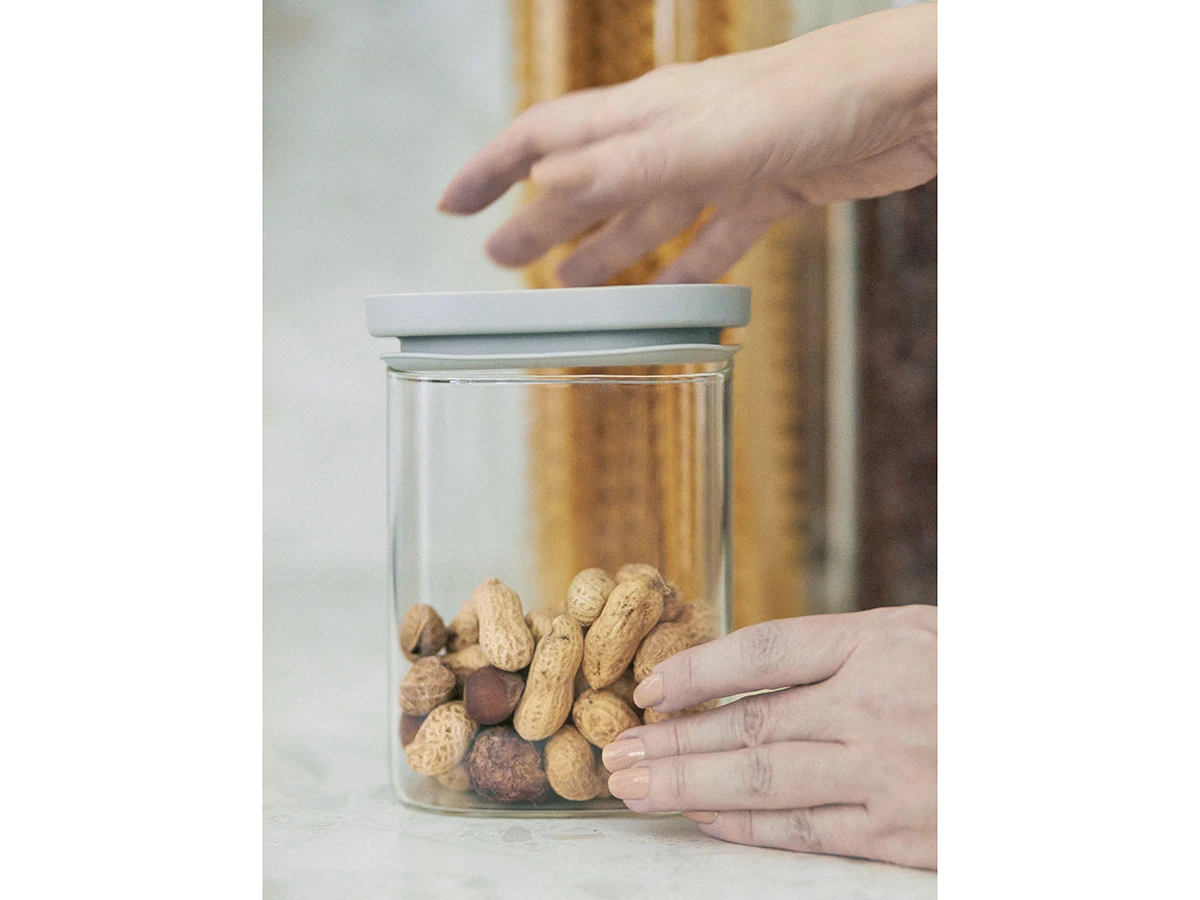 Банка для хранения стеклянная с крышкой 924881  - фото 3