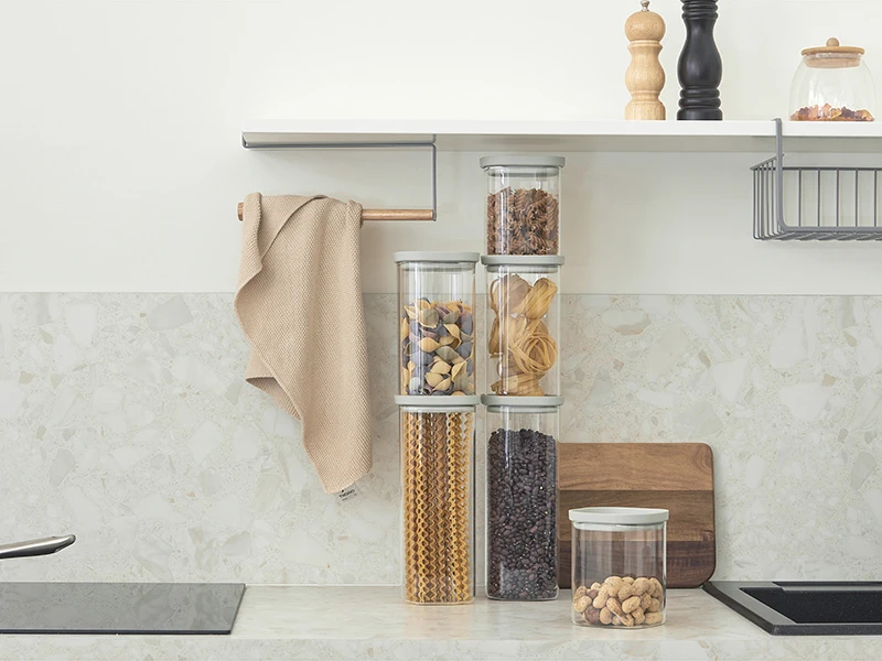 Банка для хранения стеклянная с крышкой 924883  - фото 5