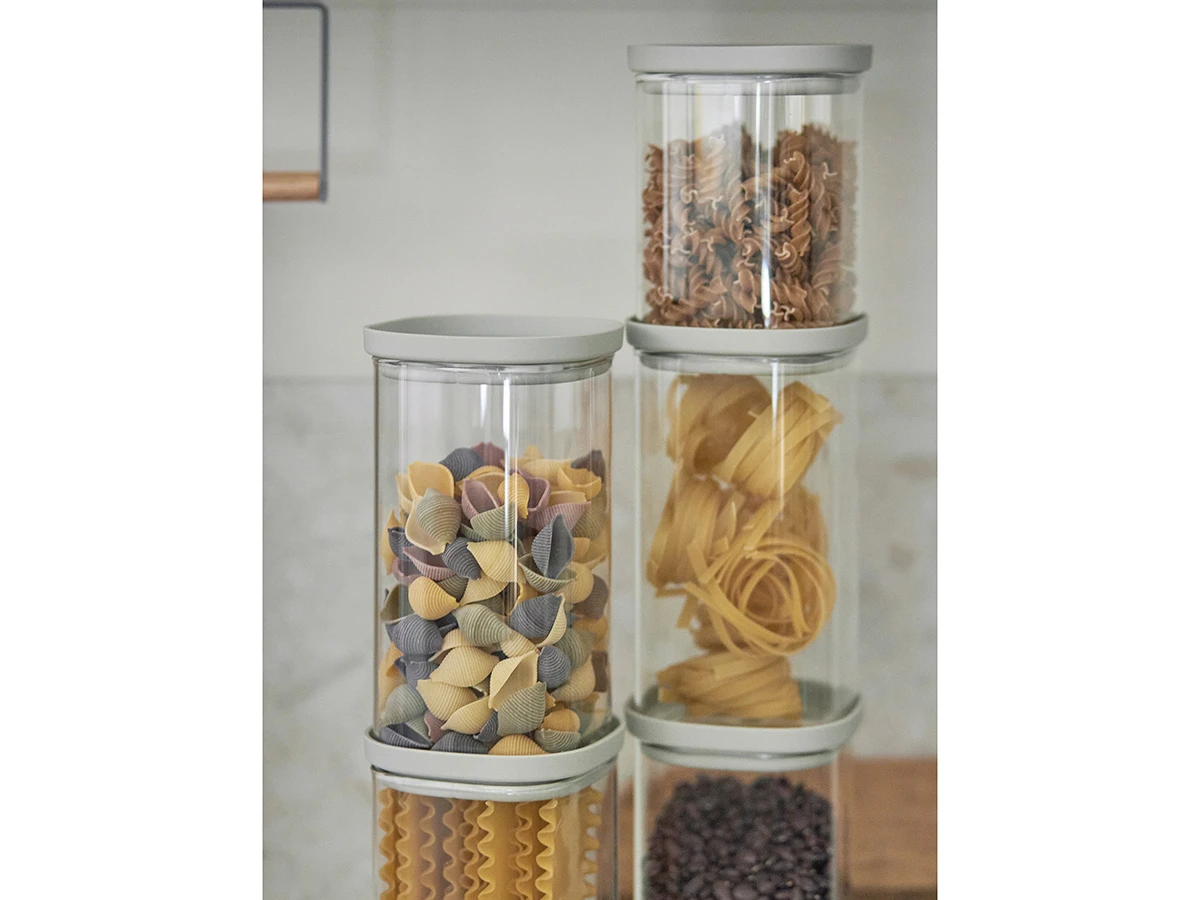 Банка для хранения стеклянная с крышкой 924883