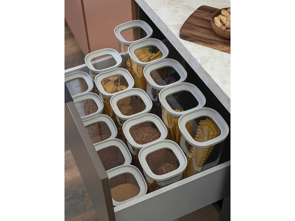 Банка для хранения стеклянная с крышкой 924883  - фото 3