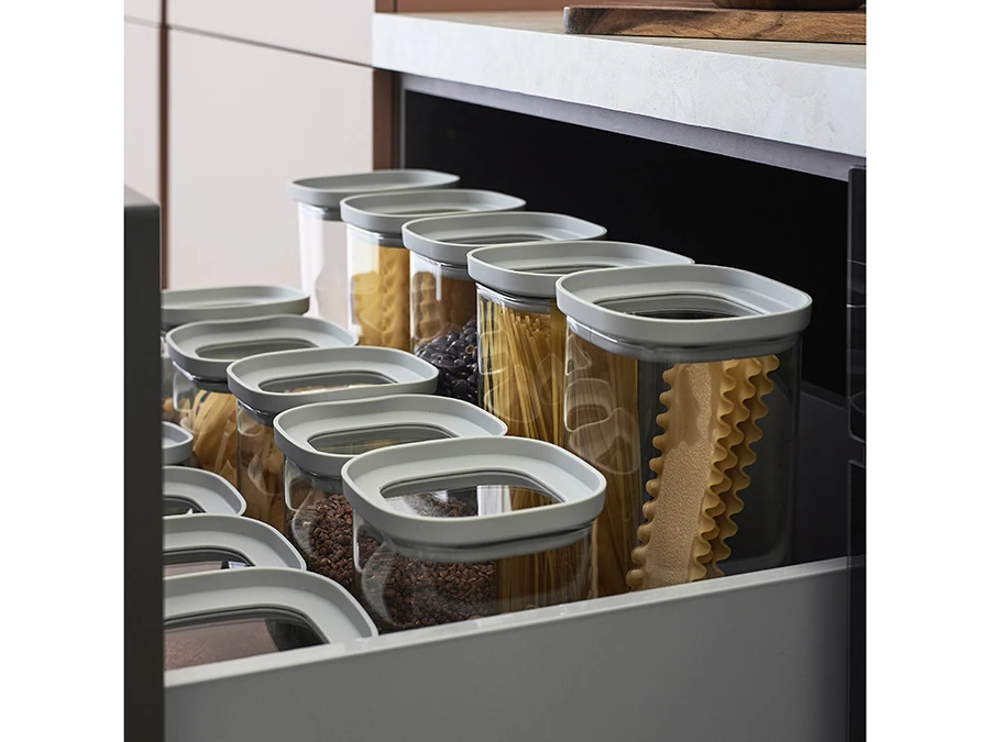 Банка для хранения стеклянная с крышкой 924885  - фото 3