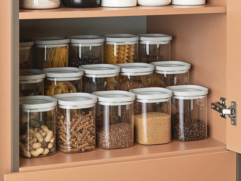 Банка для хранения стеклянная с крышкой 924885