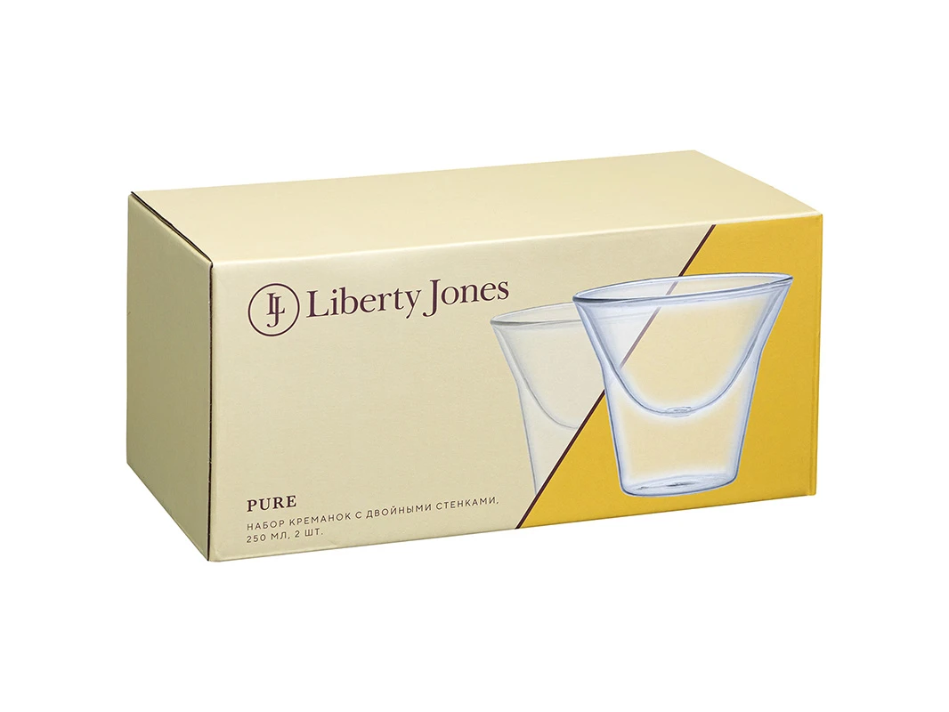 Набор креманок с двойными стенками Pure 924997  - фото 4